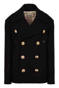 Wool blend peacoat